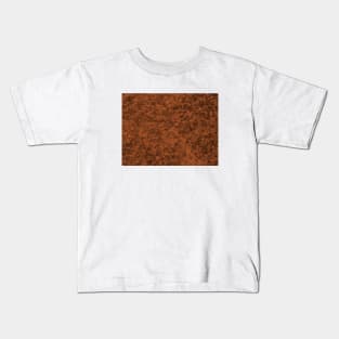 Brown Marble Texture Kids T-Shirt